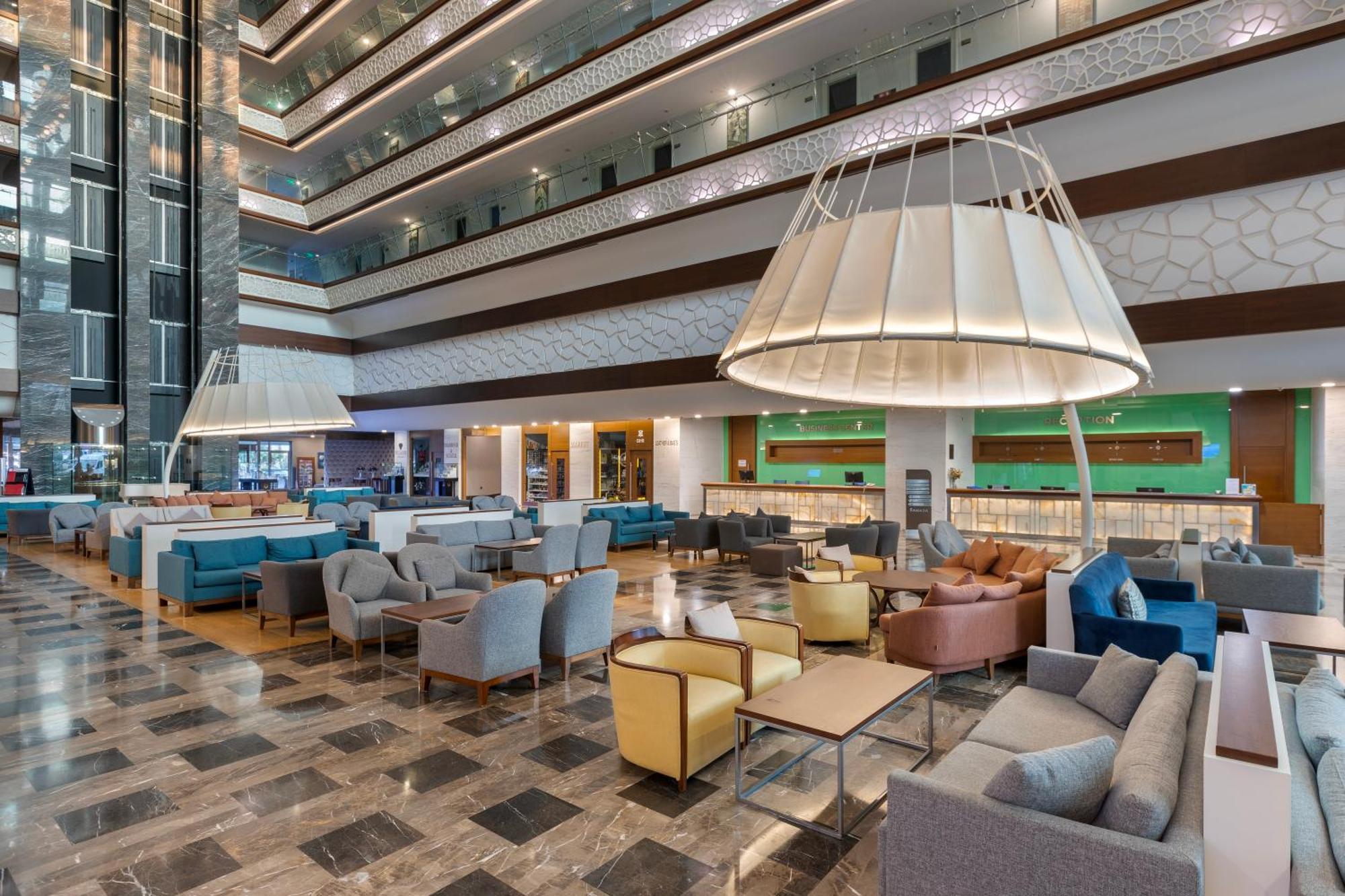 Ramada Plaza Antalya Hotel Ngoại thất bức ảnh Lobby
